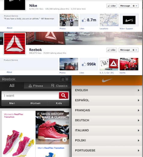 Battle of the Digital Brands: Nike Reebok - Digiday