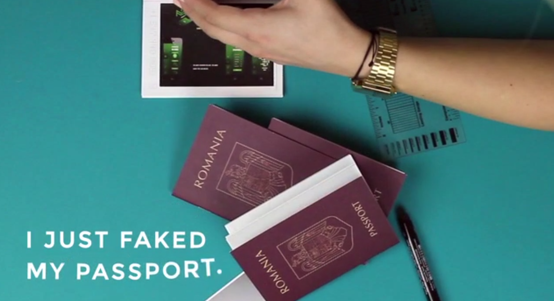 Aspiring Ad Creative Makes Clever Passport Portfolio Digiday