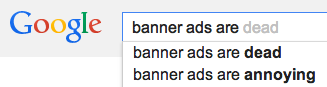 banner ads are