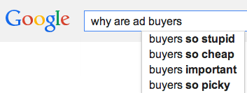 why ad buyers