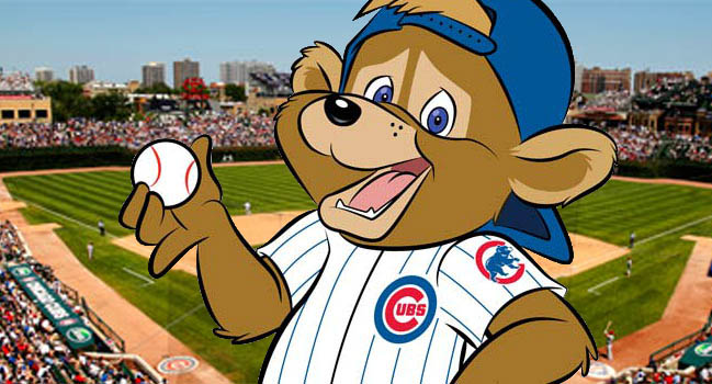 Chicago Cubs mascot exposed on Comcast Sportsnet (LIVE) 