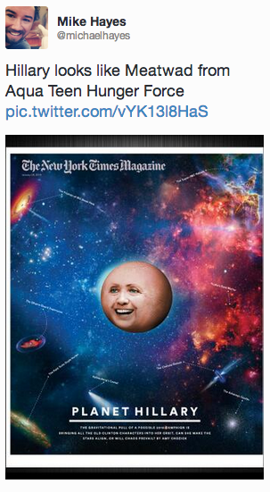 Weird Science: NY Times Mag's Planet Hillary - Reading The Pictures