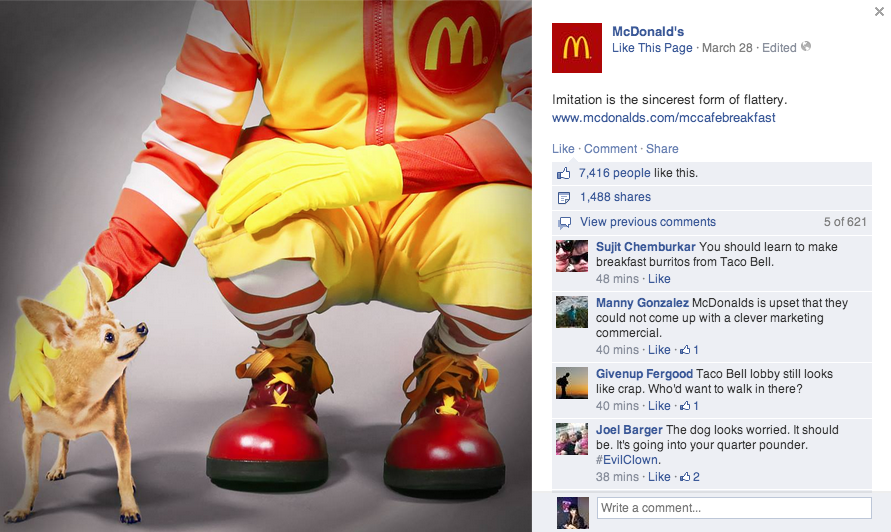 Taco Bell and McDonald's take breakfast war viral - Digiday