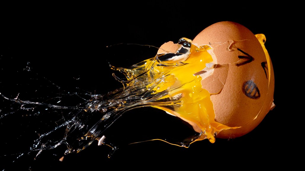 Busted egg