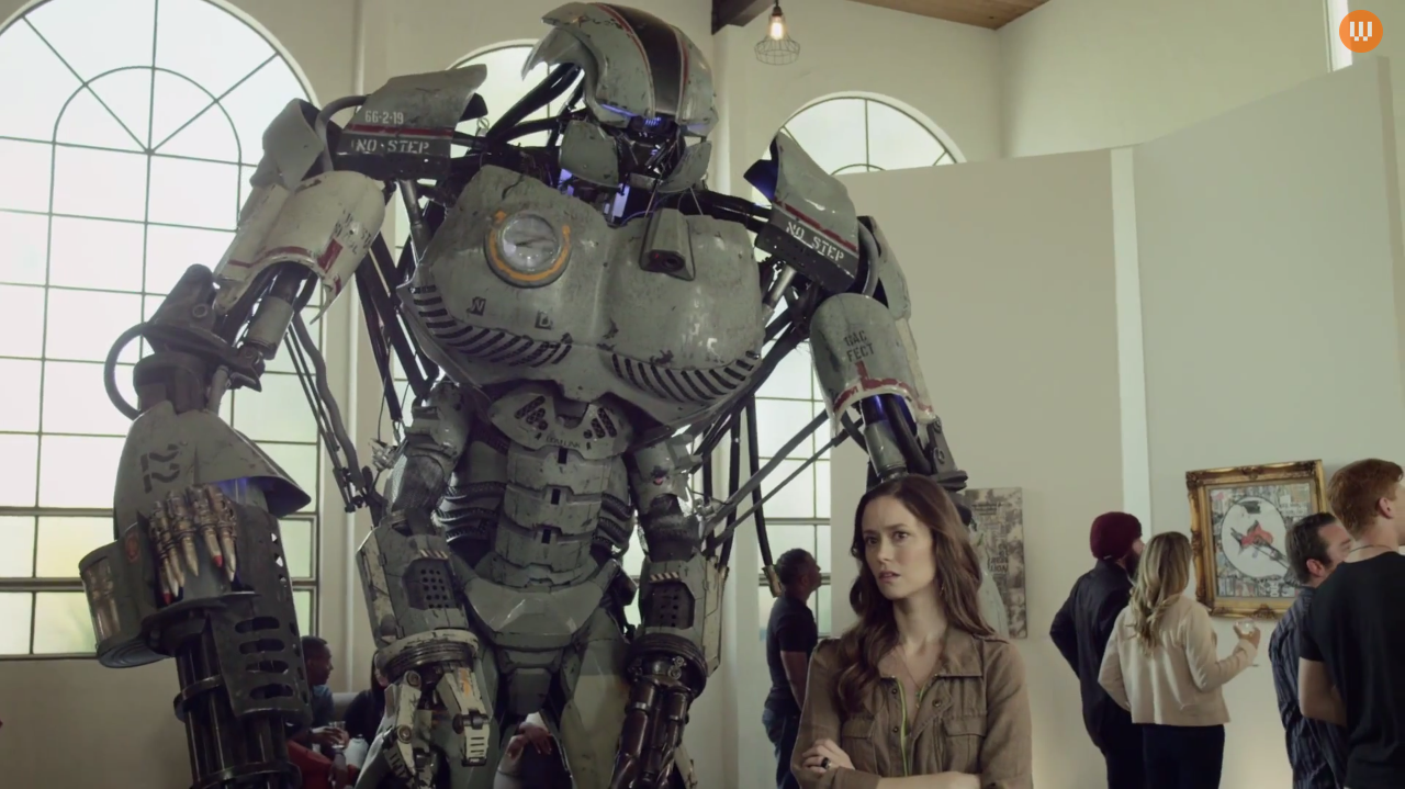 Giant Robot stars in Jeff 1000 Web Series with Summer Glau on the