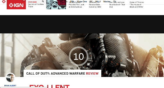 IGN autoplay countdown
