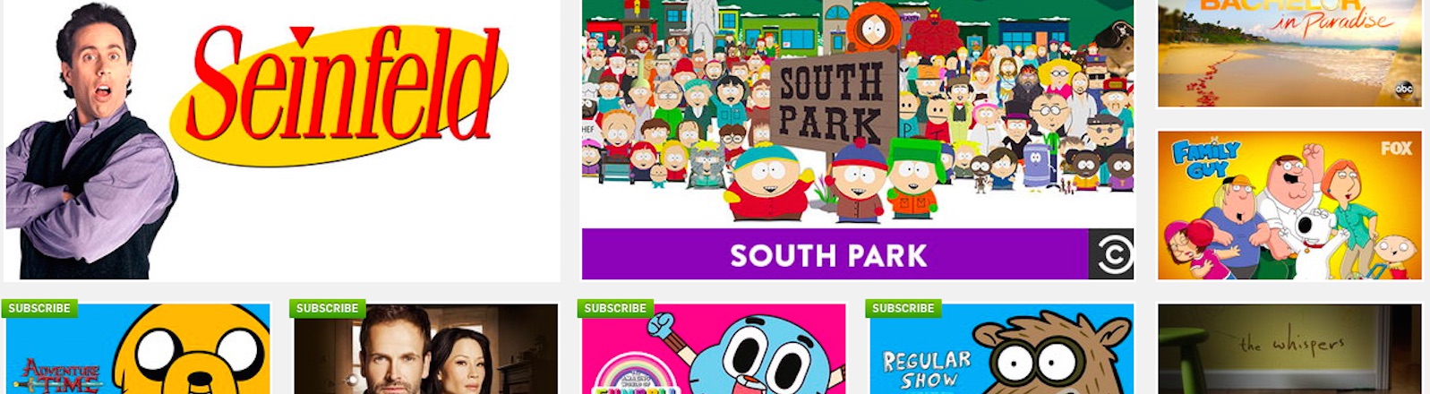 South park in online hulu