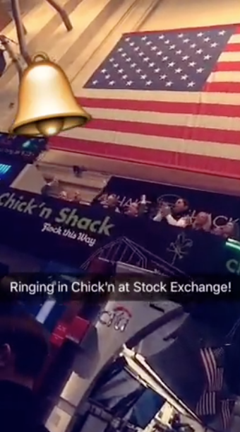 The Shake Shack snap that made it to Snapchat's local New York story