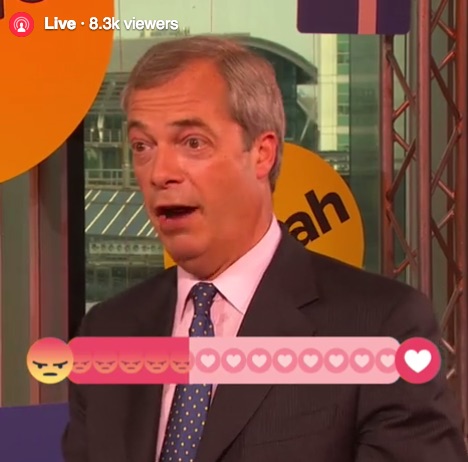 Farage Facebook Live