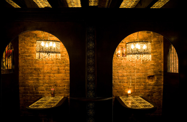 Booths at Mayahuel in New York City