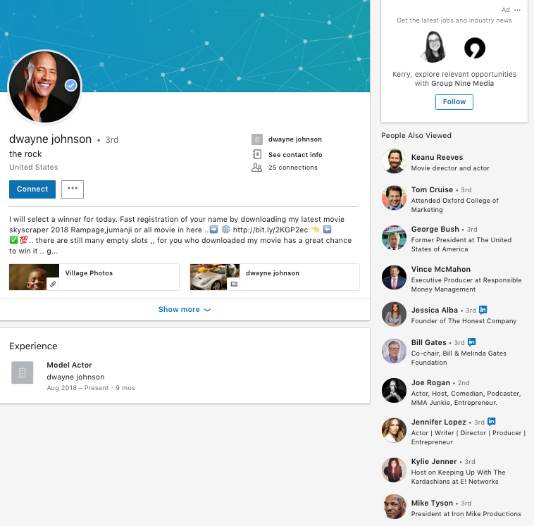 LinkedIn has a fake profile problem – can it fix this blot on its, linkedin  