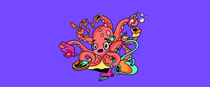 The header image features an illustration of an Octopus.