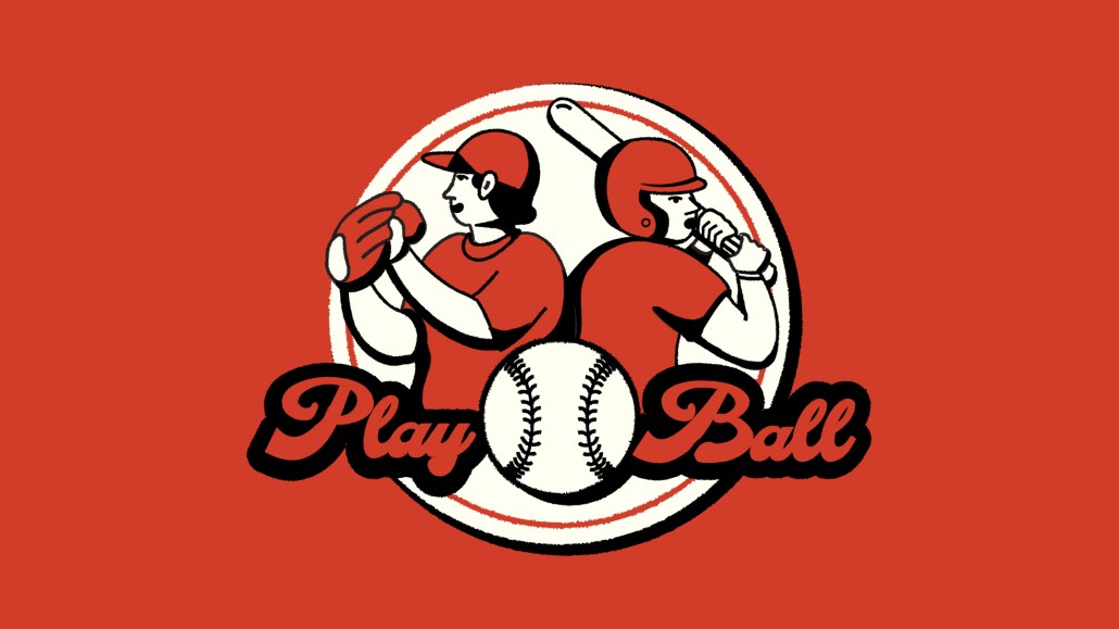 Play ball graphic