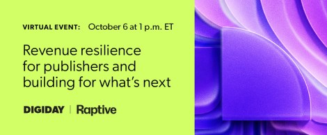 Virtual event: Revenue resilience for publishers and building for what’s next