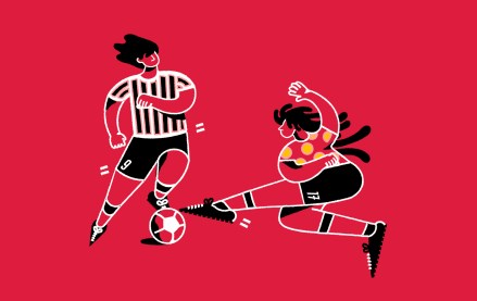 play soccer